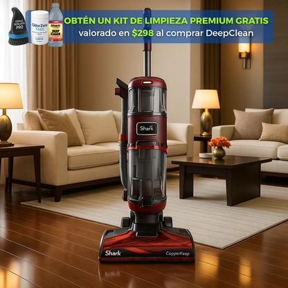 Aspiradora DeepClean™ - Elimina manchas, olores y humedad en minutos