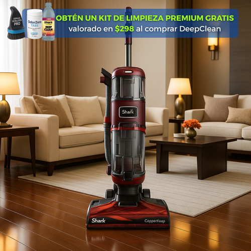 Aspiradora DeepClean™ - Elimina manchas, olores y humedad en minutos