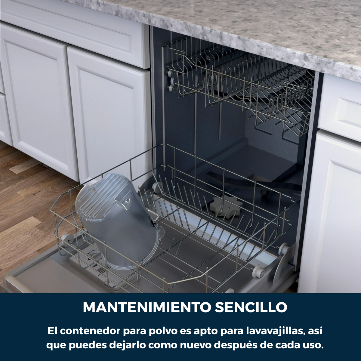 Aspiradora VortisClean - Pequeña, poderosa y lista para todo