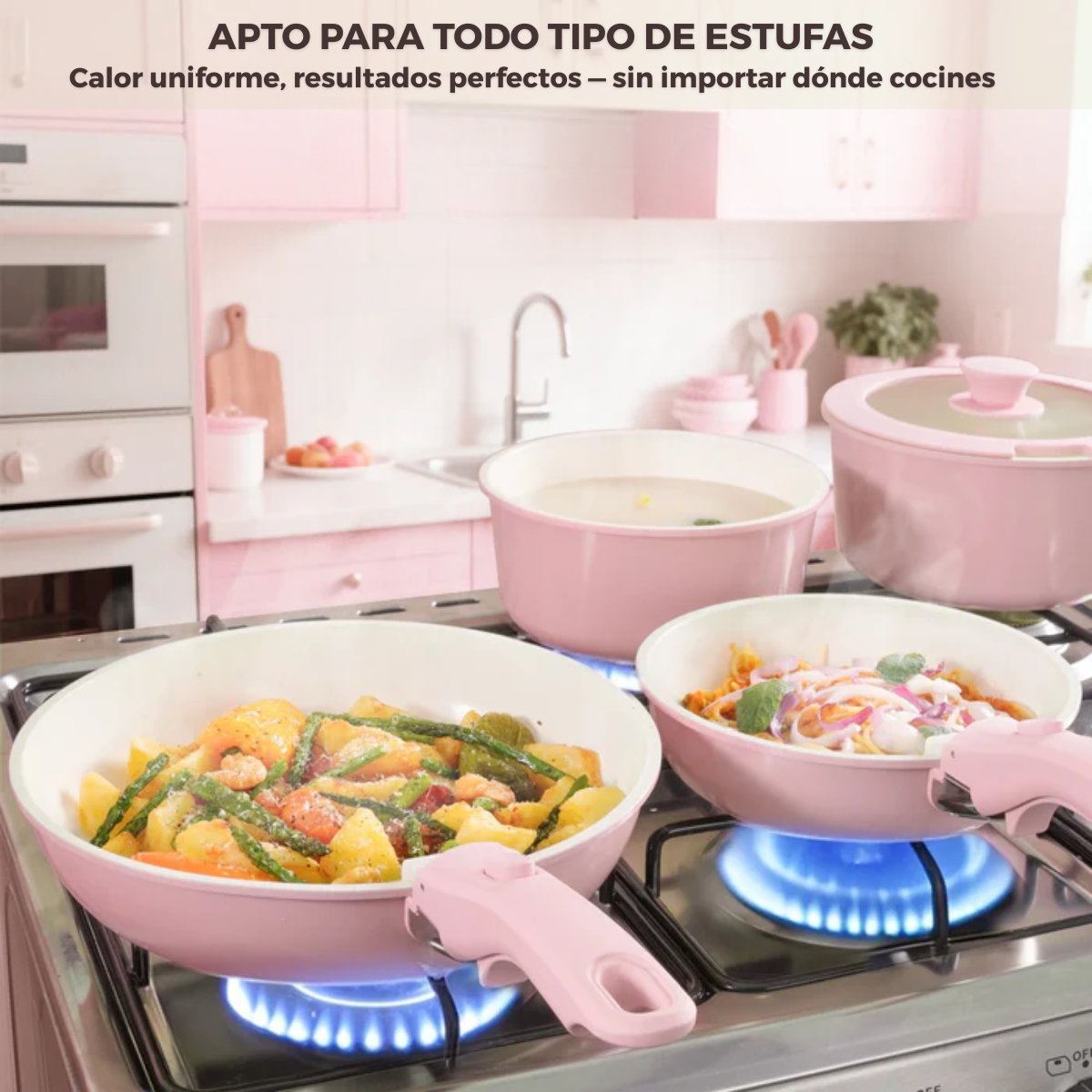 Set Ollas ZenCook™ - Set Cerámico 20 pzs