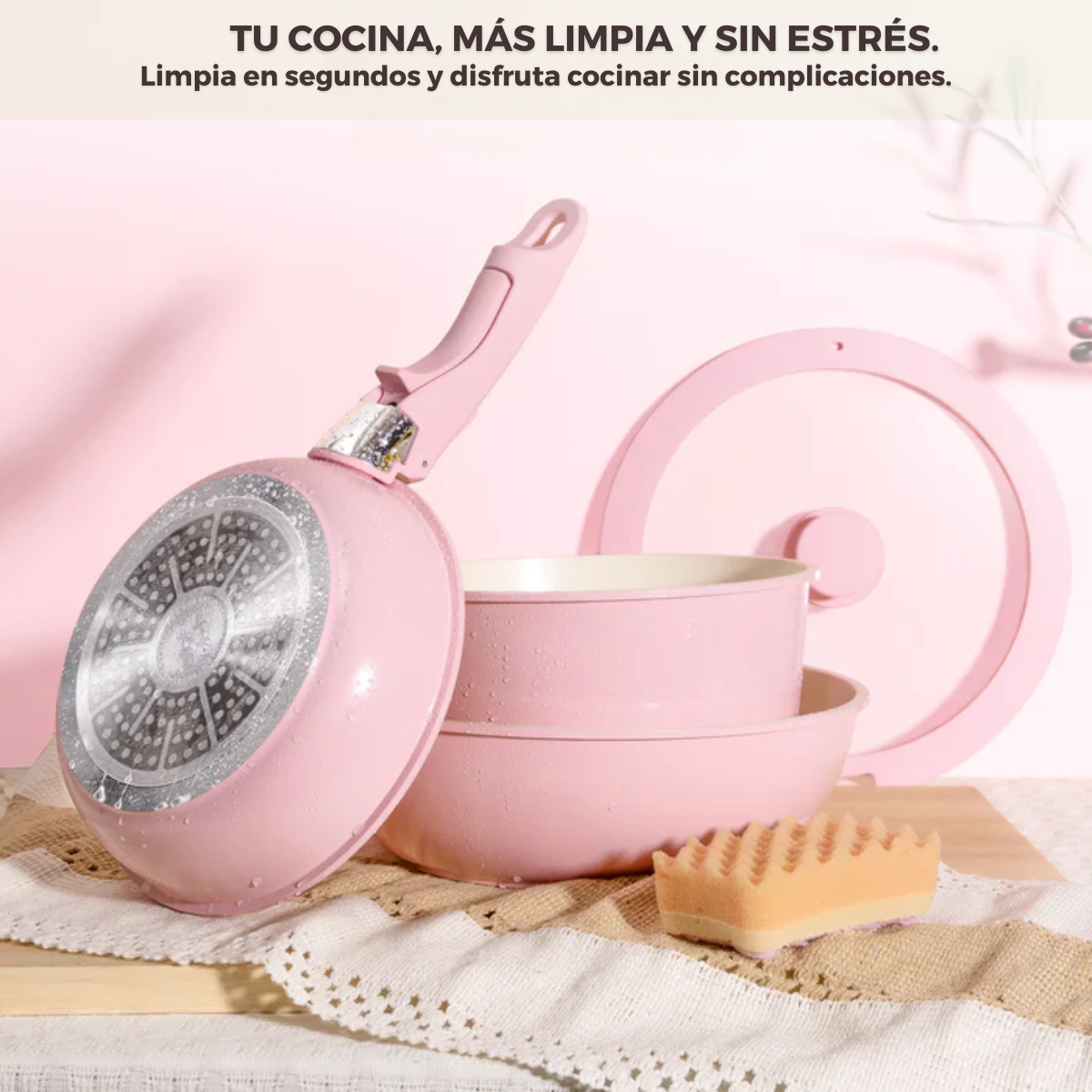 Set Ollas ZenCook™ - Set Cerámico 20 pzs